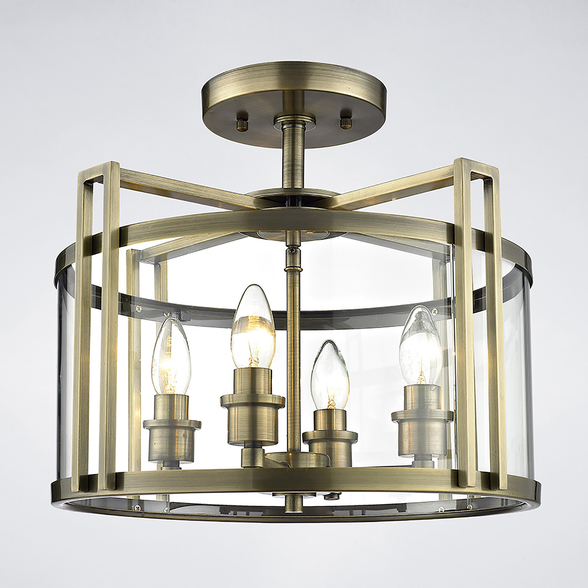 Eaton Antique Brass Ceiling Lights Diyas Lantern Ranges
